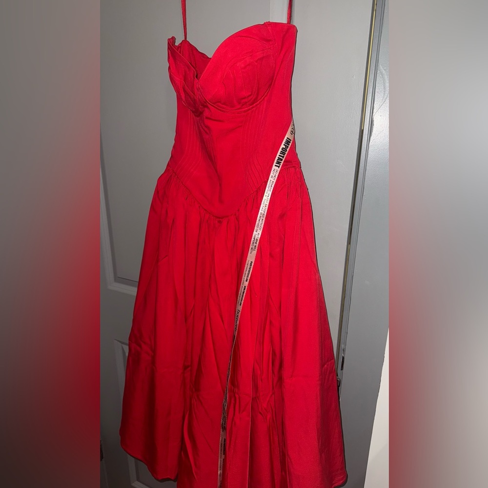 House of CB Red Midi Dress - Picture 9 of 10